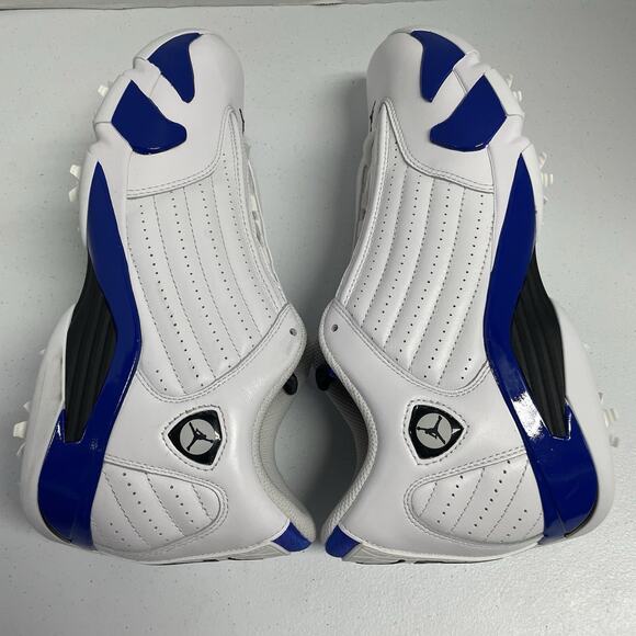 Air Jordan 14 Retro Golf Hyper Royal HJ7710 101 Size 11 White Blue Golf Cleats main image 7
